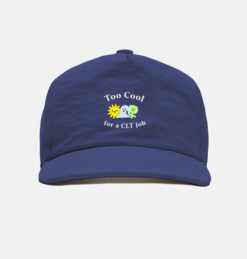 Boné "Too Cool" - Snapback Azul